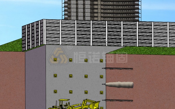 土釘墻基坑支護(hù)施工工藝流程